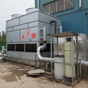 空压机厂配套280T闭式逆流冷却水塔可选配软水器水箱水泵配电箱